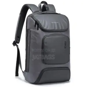 Grey And Black Waterproof Usb Laptop Backpack (Free Delivery)