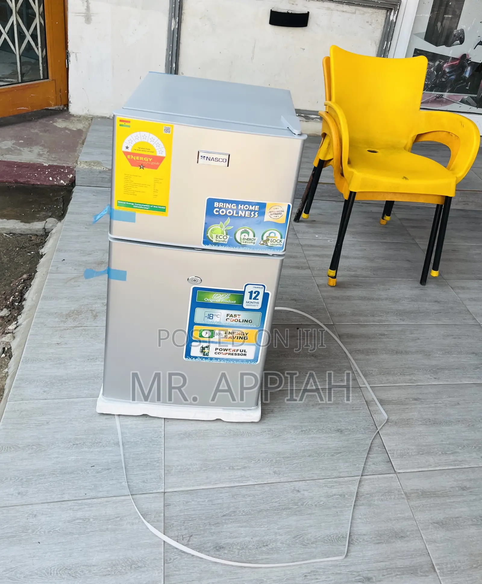Premium Nasco 90l Double Door Table Top Refrigerator(Nasf2-120)