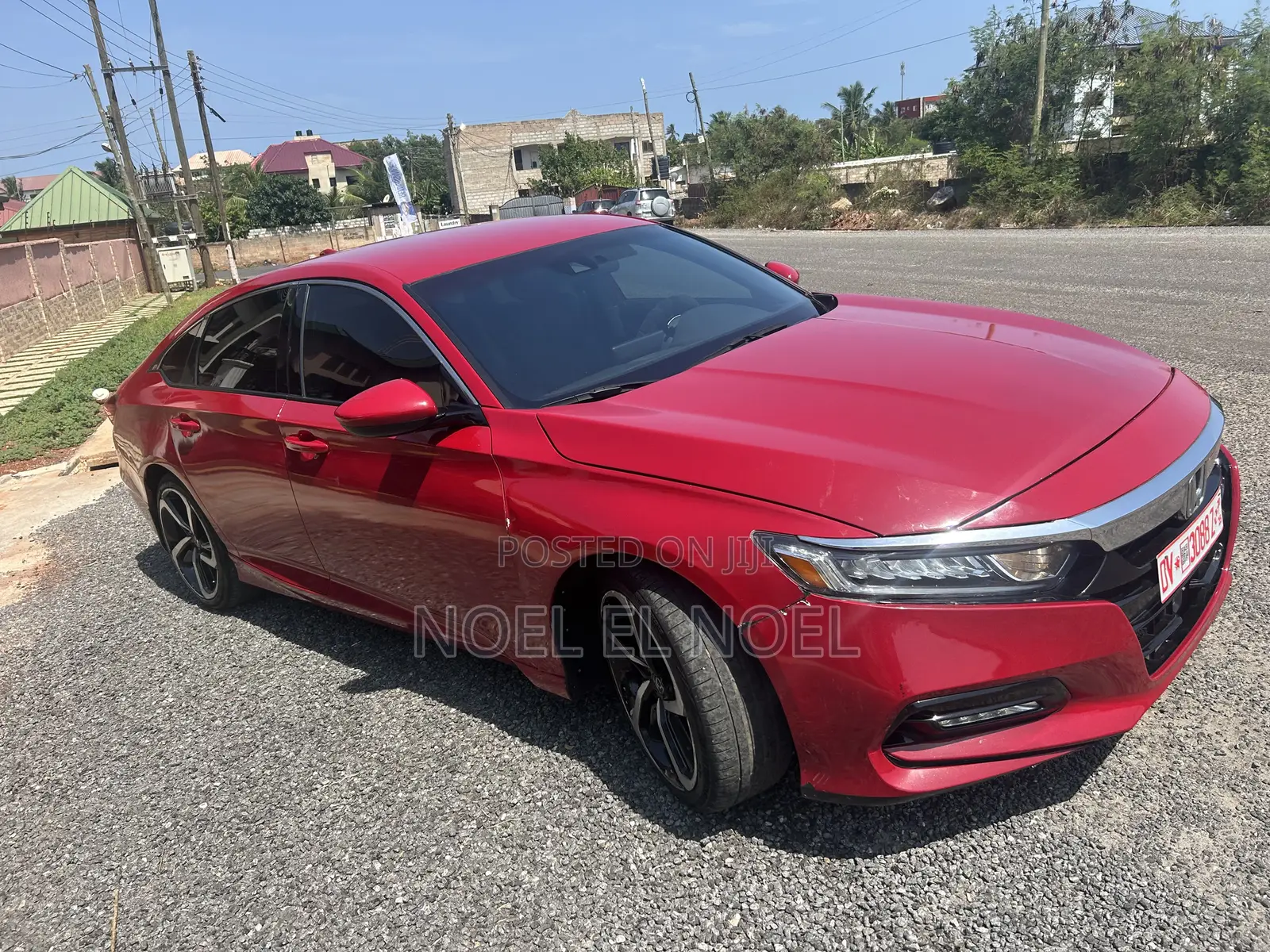 Honda Accord Sport 2018 Red