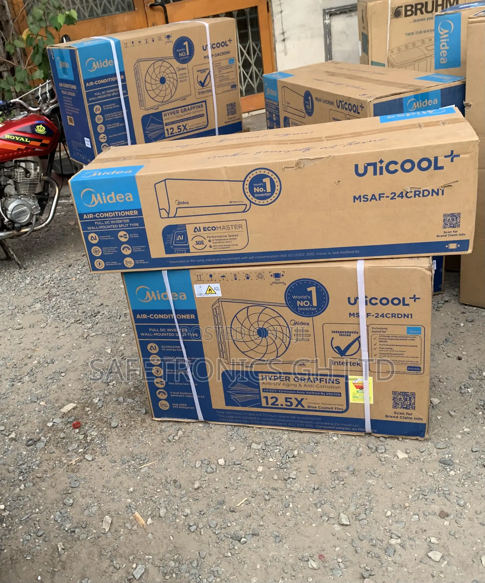 Newest Update Midea Inverter R32 2.5 Horsepower Split Type Ac