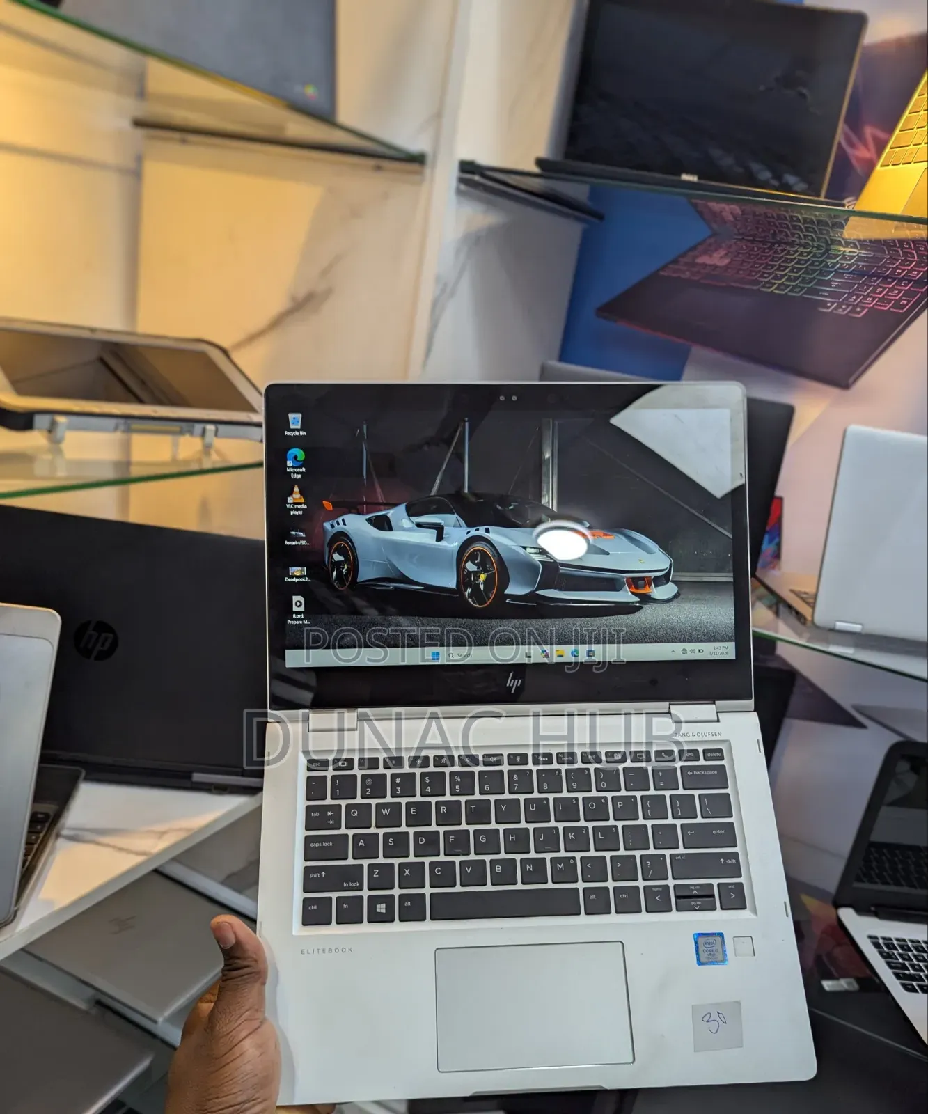 Laptop HP EliteBook x360 1030 G2 8GB Intel Core i7 SSD 256GB