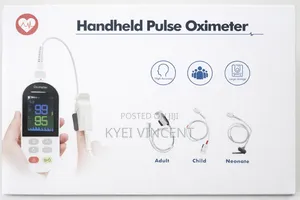 Handheld Pulse Oximeter With 3 Probes