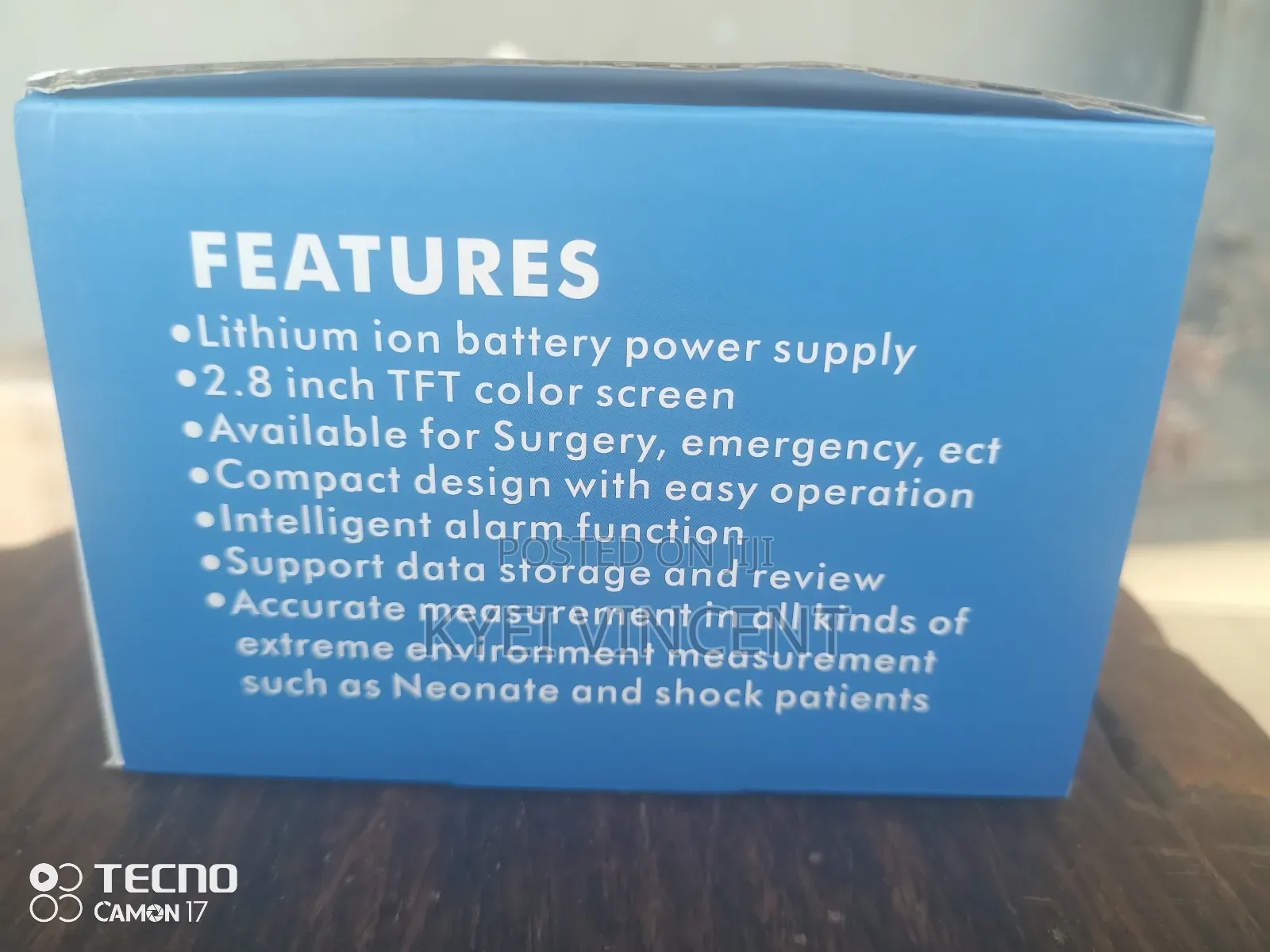 Handheld Pulse Oximeter With 3 Probes