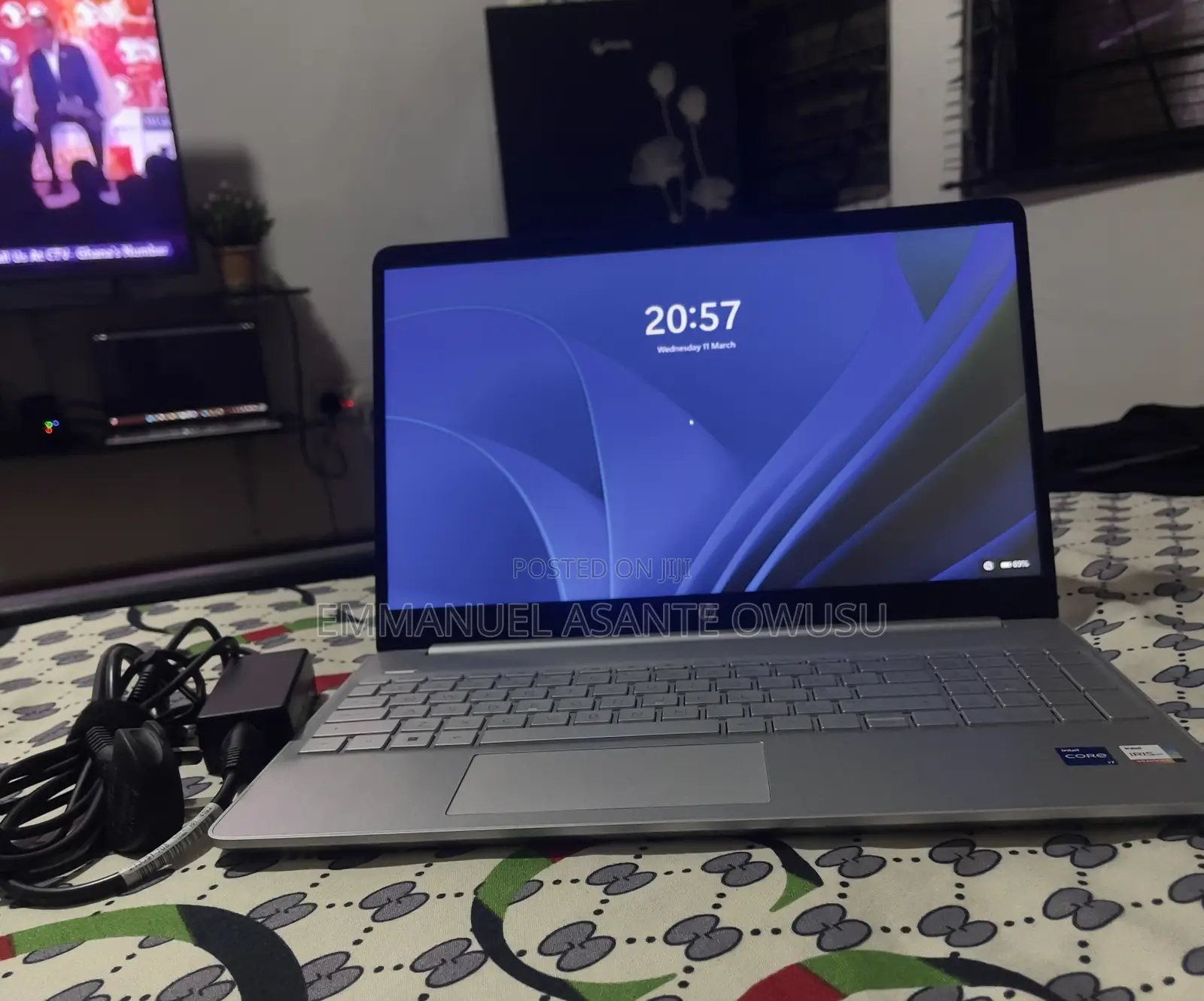 Laptop HP 15s 8GB Intel Core i7 SSD 500GB