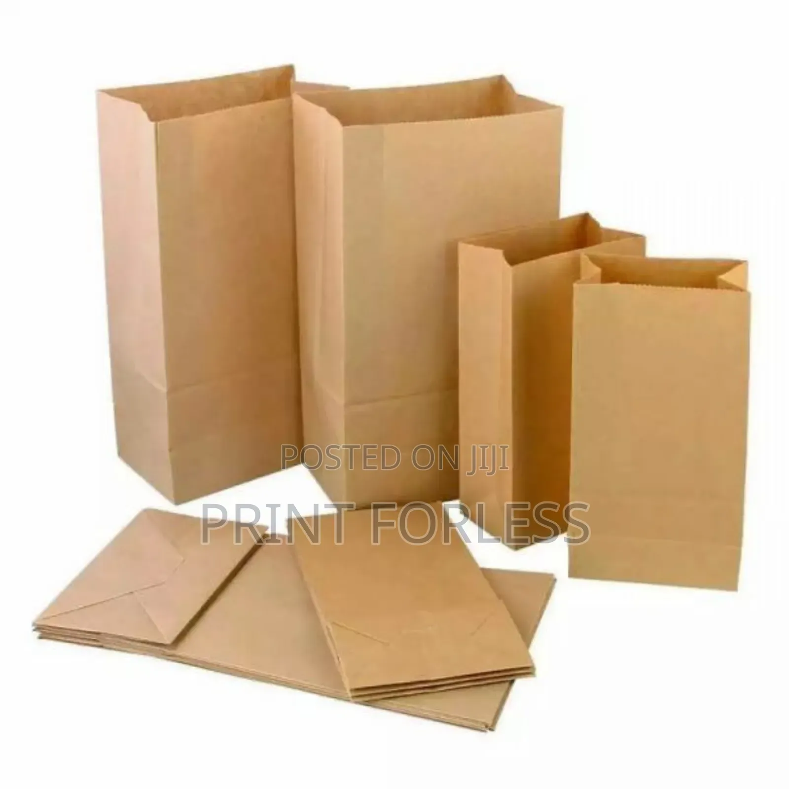 Plain Kraft Bags