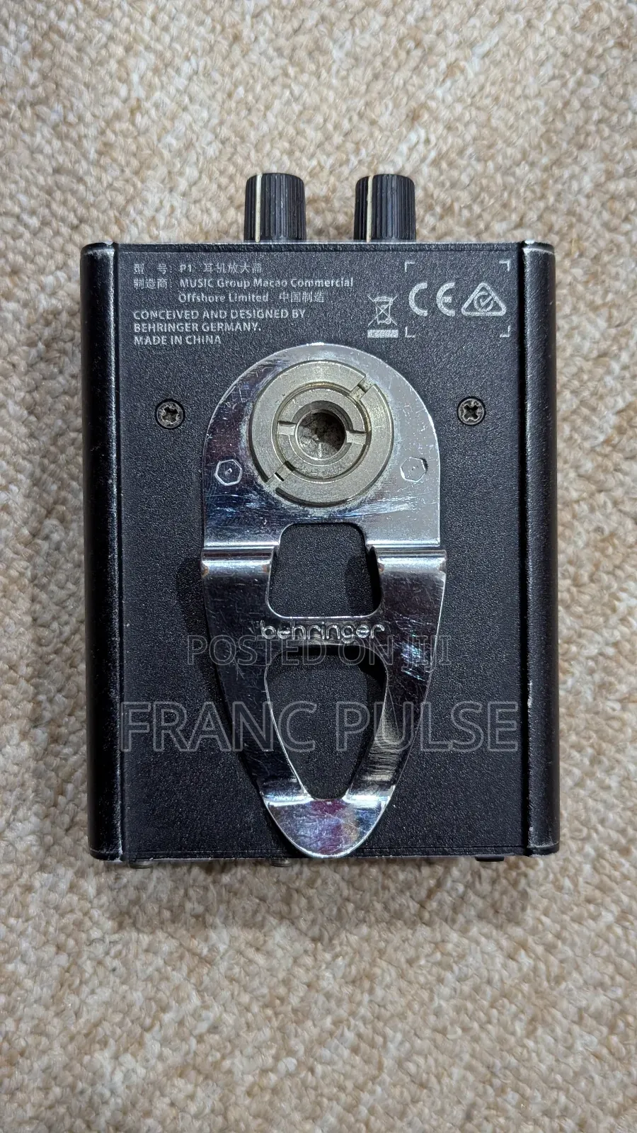 Powerplay P1 Personal in-Ear Monitor Amplifier