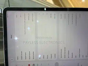 Apple iPad Pro 12.9 (2022) 256 GB Gray