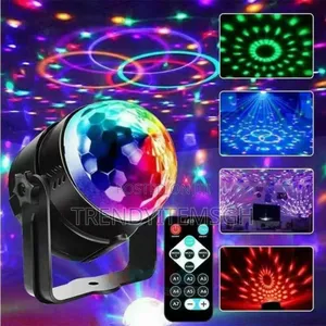 RGB Led Remote Control Ambient Dj Stage Lighting