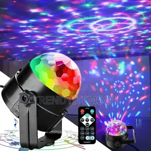 RGB Led Remote Control Ambient Dj Stage Lighting