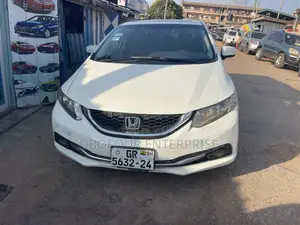 Honda Civic LX 4dr Sedan (1.8L 4cyl 5M) 2014 White