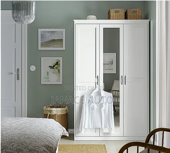 Ikea of Sweden Songesand Wardrobe, White, 120x60x191cm