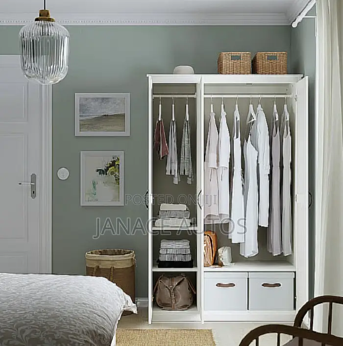 Ikea of Sweden Songesand Wardrobe, White, 120x60x191cm