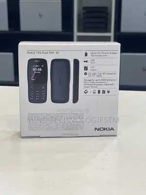 New Nokia 106 Black