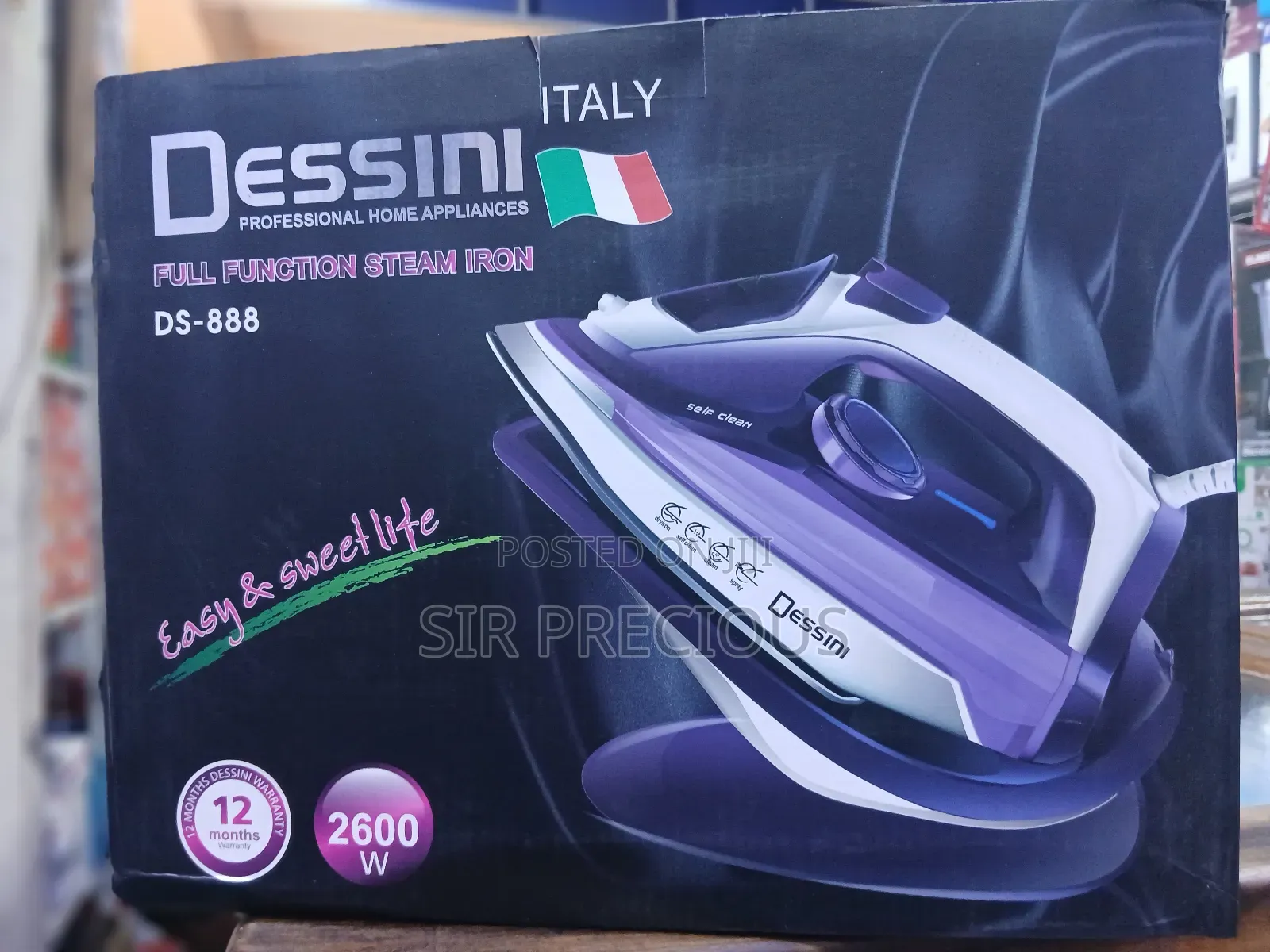 Steam Iron 2600w
