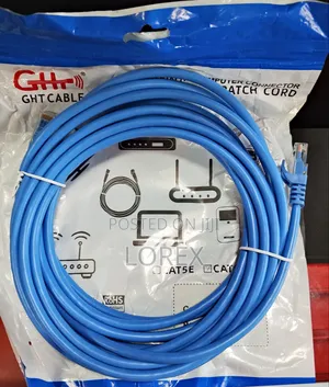 Patch Cord Cat6 GHT 5m Unshielded Already Made