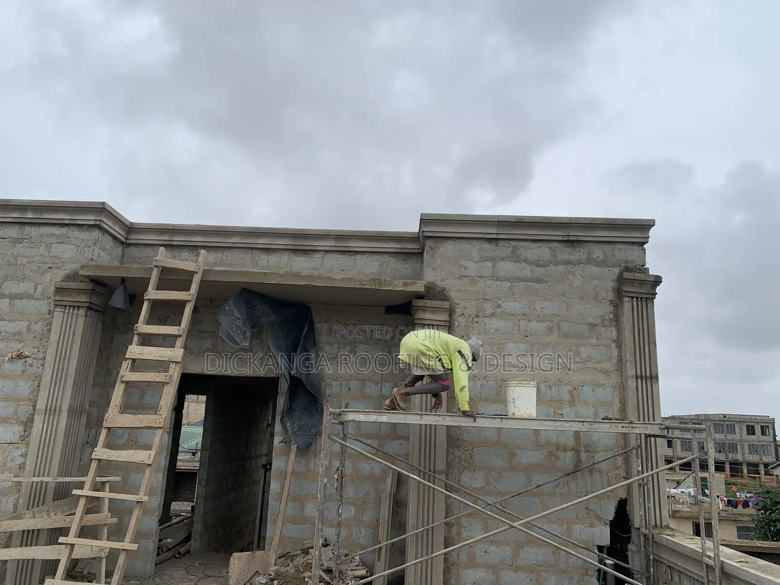 Call Me for Your Parapet Coping Design. Very Affordable and Quality
