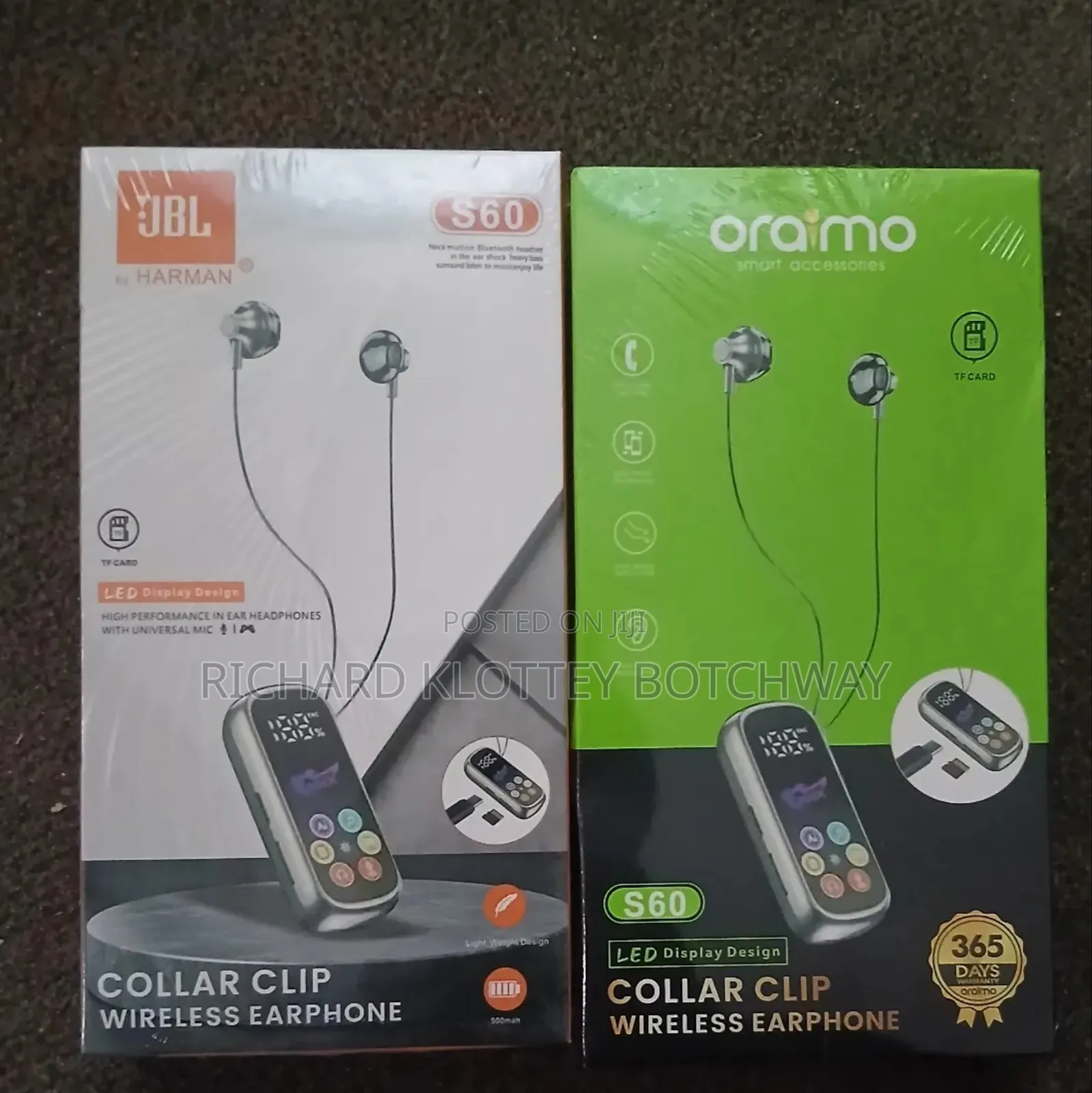 Collar Clip Wireless Earphone