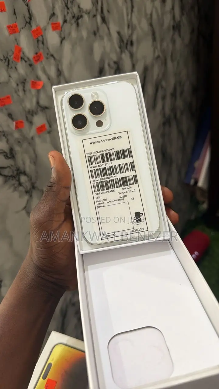 New Apple iPhone 14 Pro 128 GB White