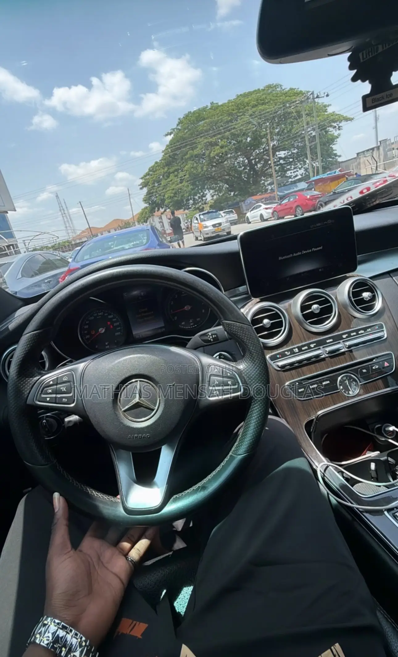 Mercedes-Benz C300 Luxury 4matic Sedan AWD (2.0L 4cyl 7A) 2017 White