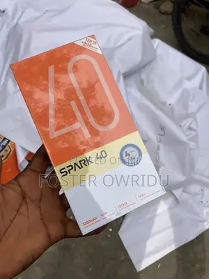 New Tecno Spark 40 256 GB Black