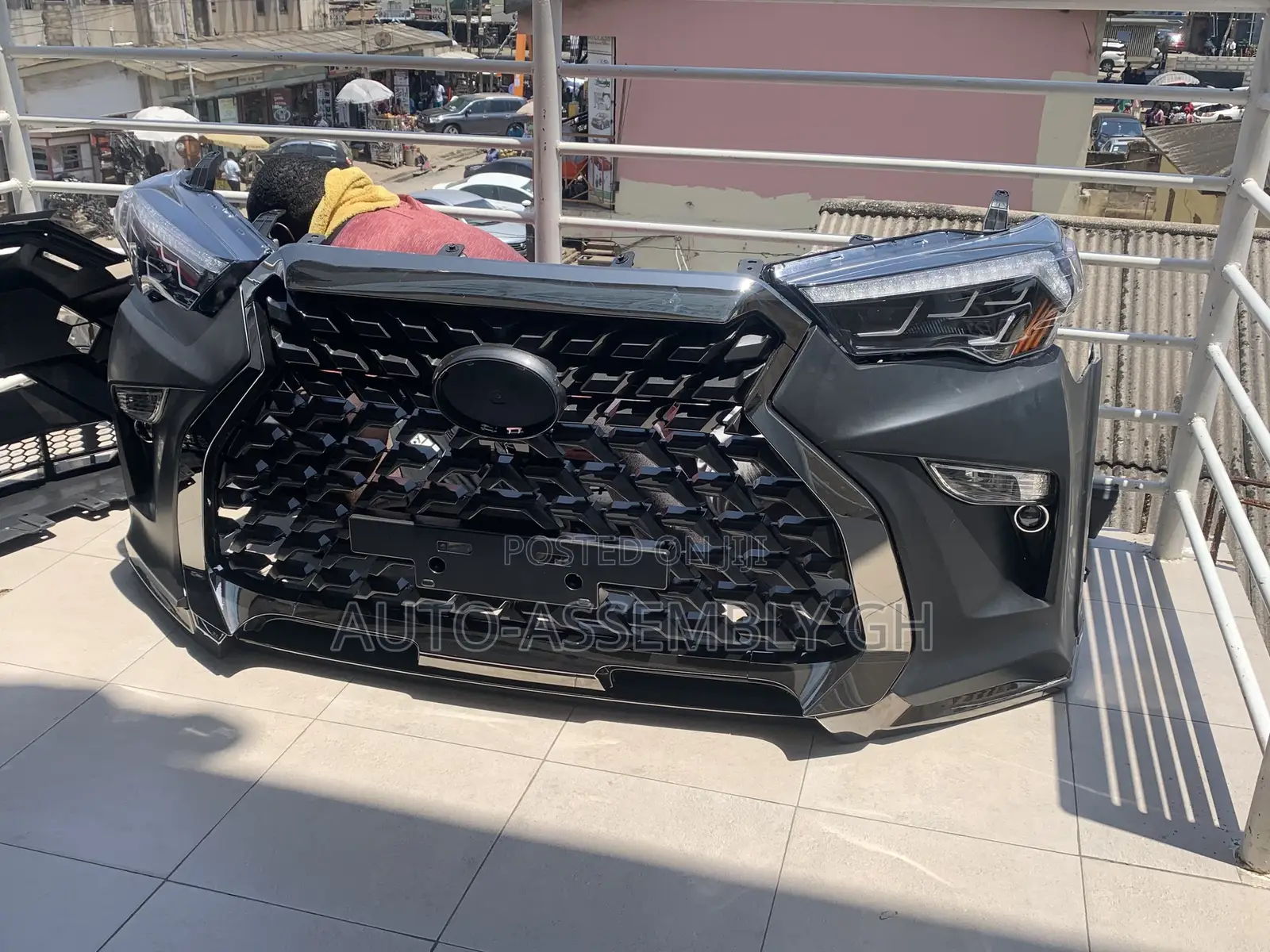 Toyota 4runner 2010-2015 Upgraded To 2021body Kit (Lexus Style)