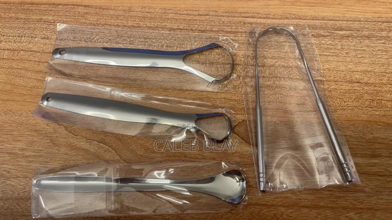 4-1 Stainless Steel Tongue Scrapper