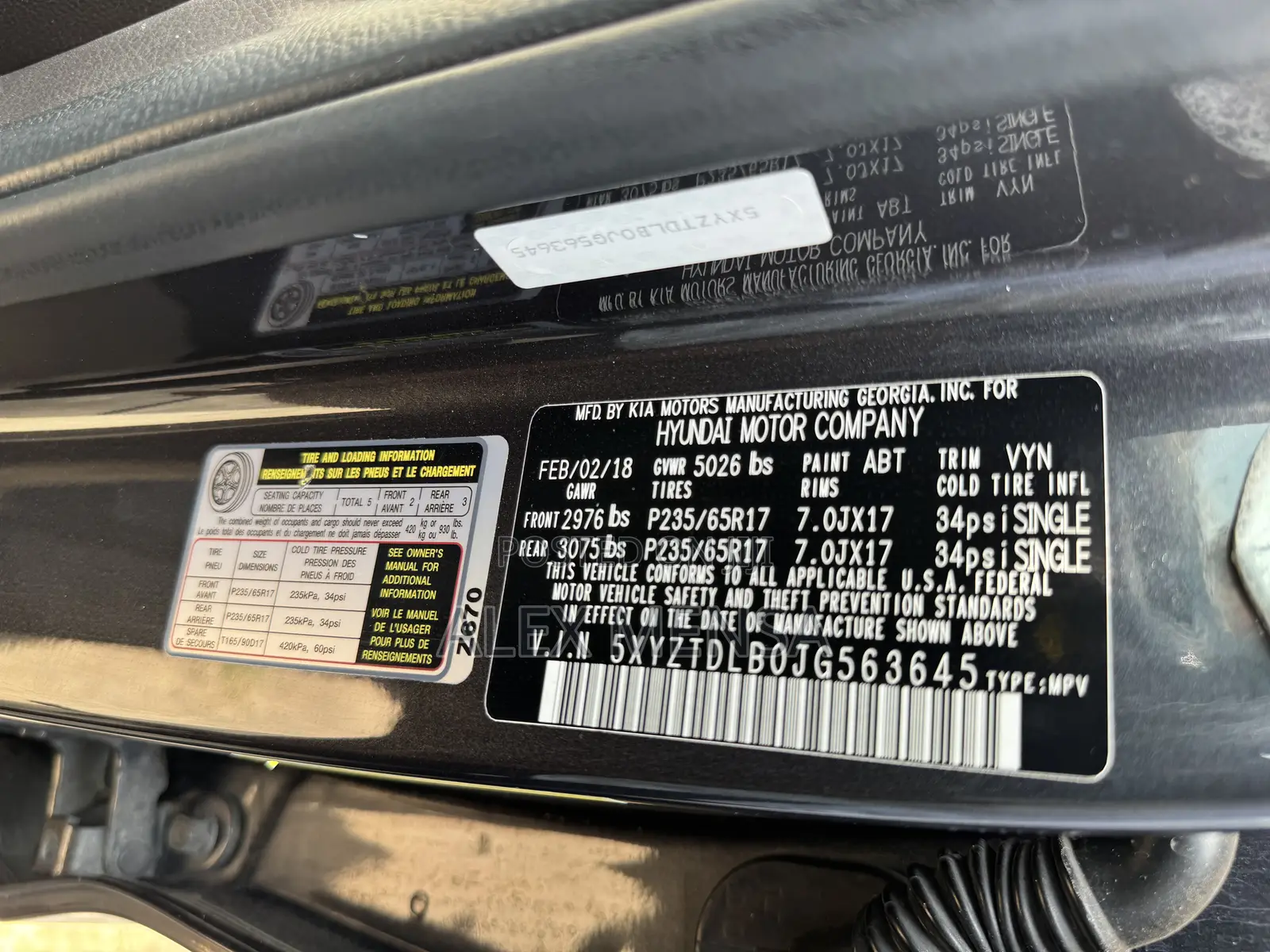 Hyundai Santa Fe 2018 Gray