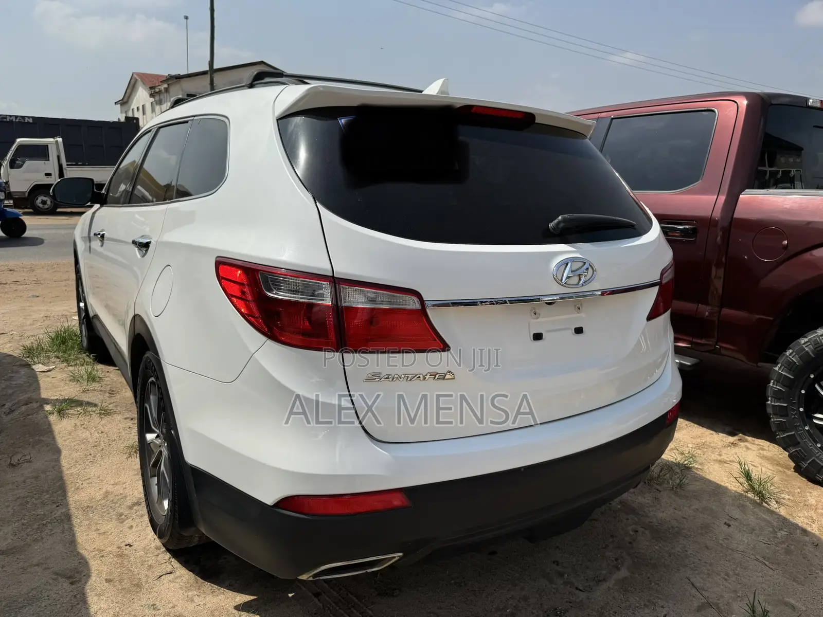 Hyundai Santa Fe 2014 White