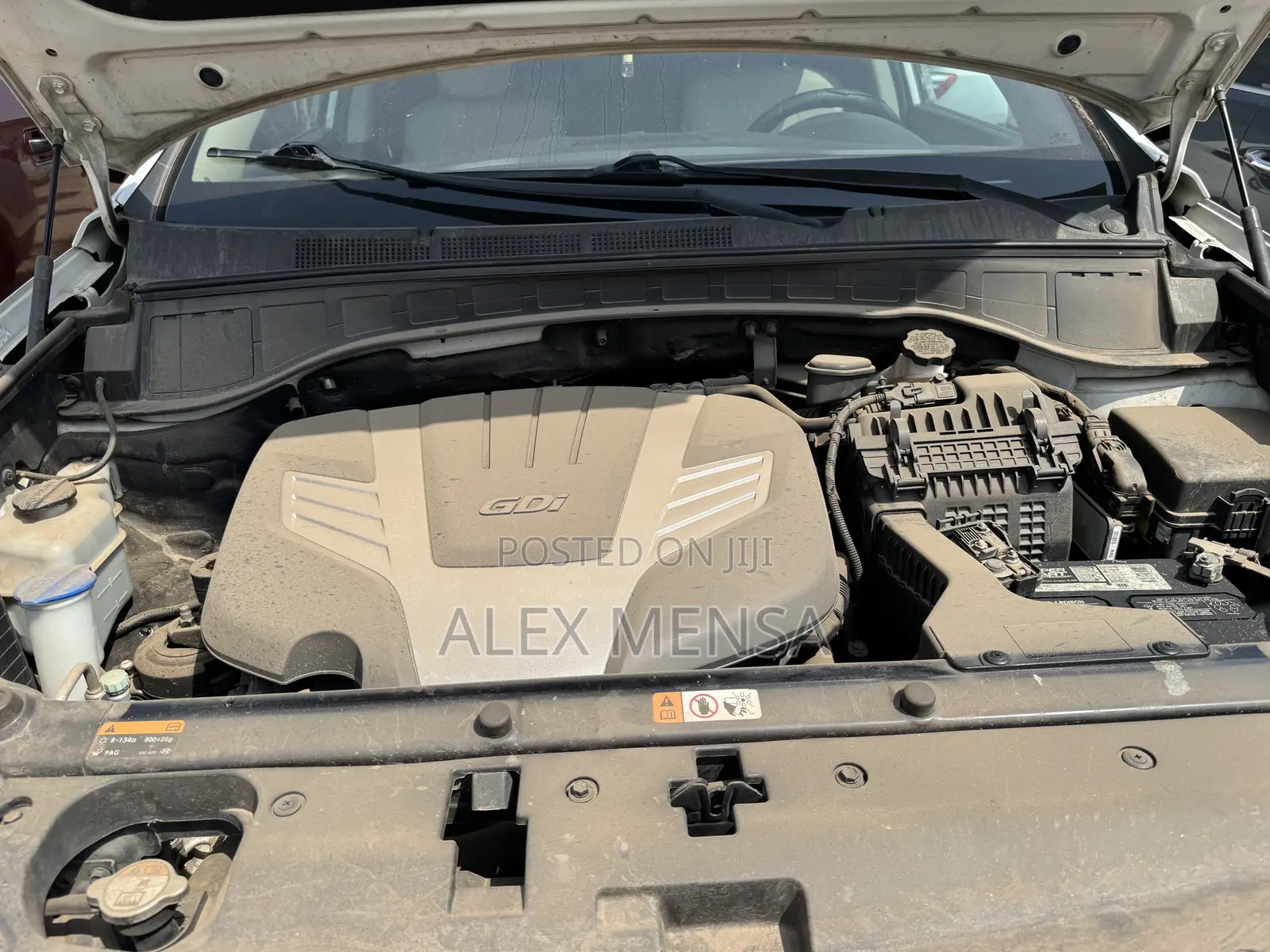 Hyundai Santa Fe 2014 White