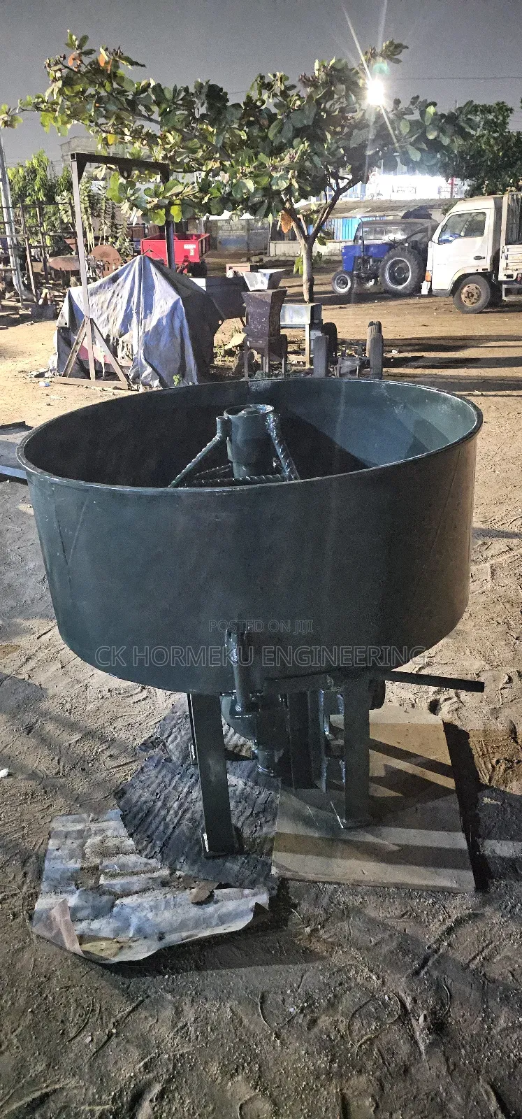 Industrial Sand and Cement Mixer Pan