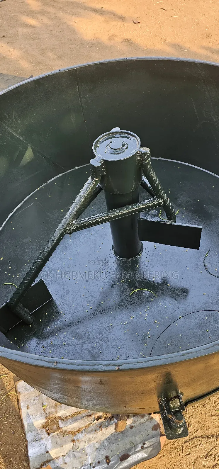 Industrial Sand and Cement Mixer Pan