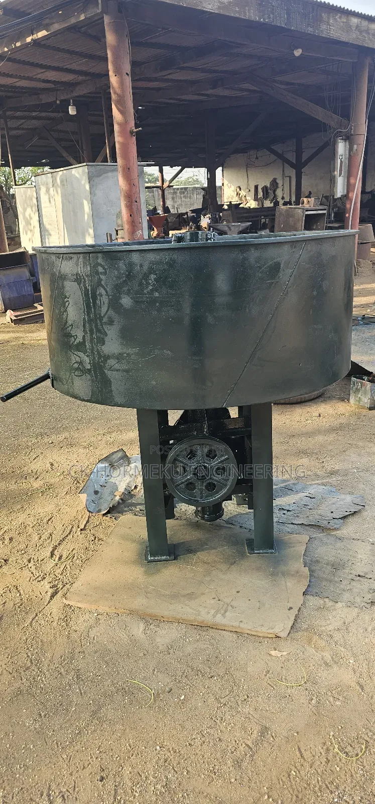 Industrial Sand and Cement Mixer Pan