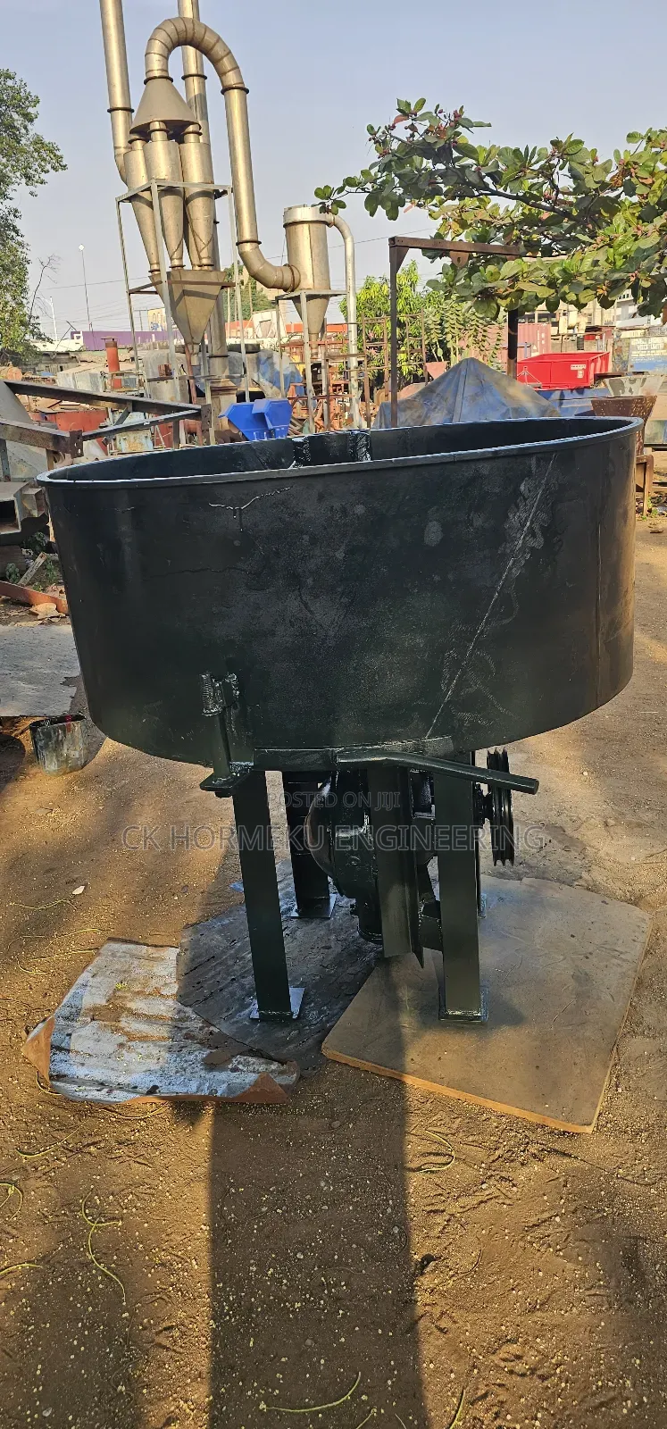 Industrial Sand and Cement Mixer Pan
