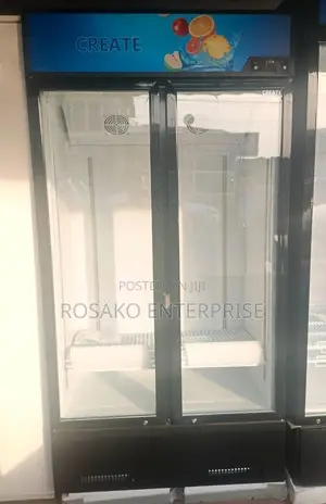 Create (German) Technology Side By Side Display Fridge 620l