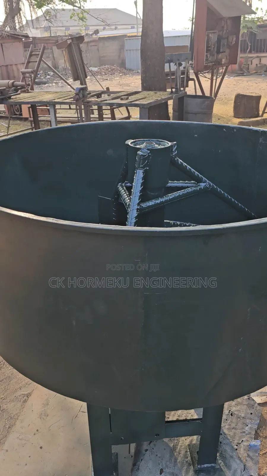 Industrial Sand and Cement Mixer Pan