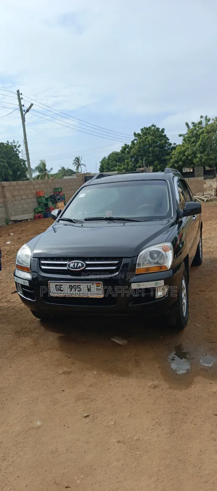 Kia Sportage 2.0 CRDi LX 2006 Black