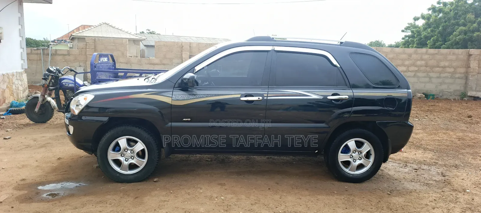 Kia Sportage 2.0 CRDi LX 2006 Black