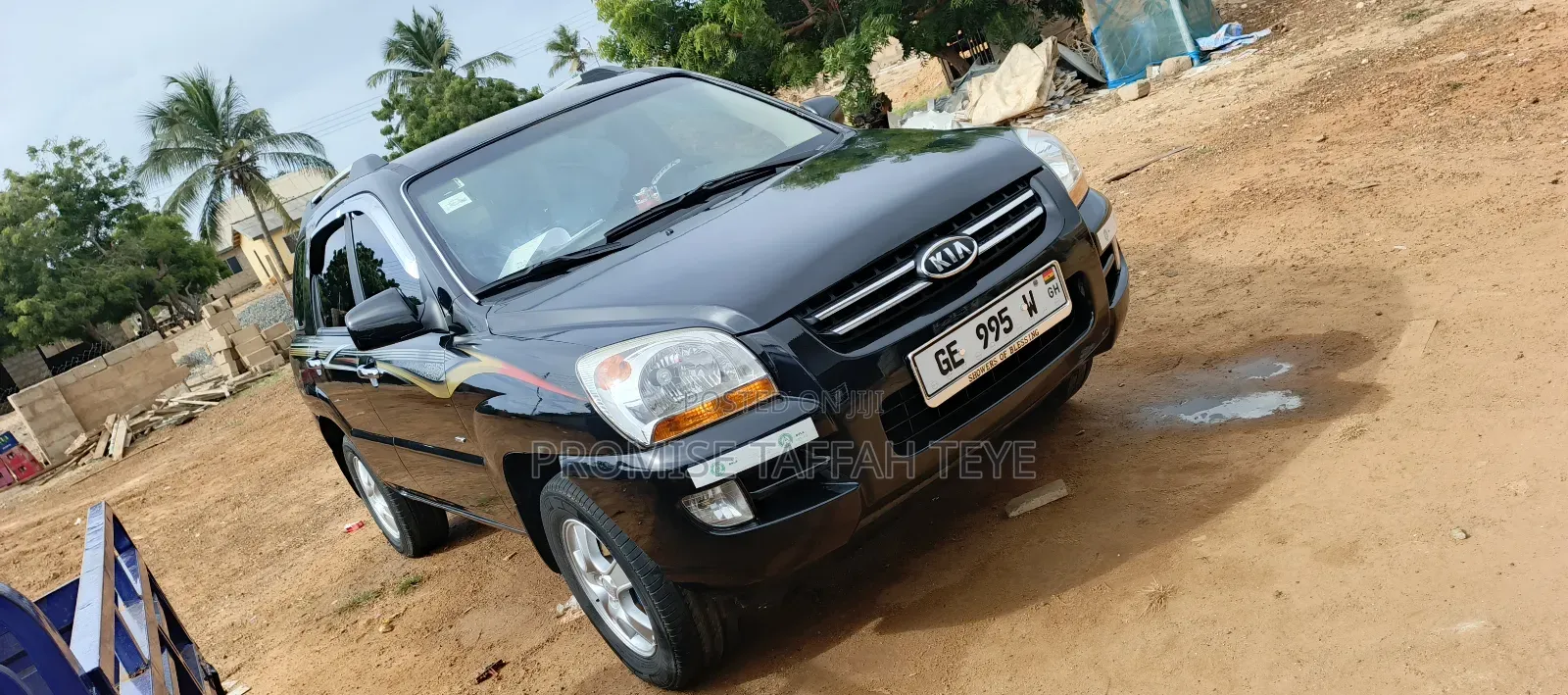 Kia Sportage 2.0 CRDi LX 2006 Black