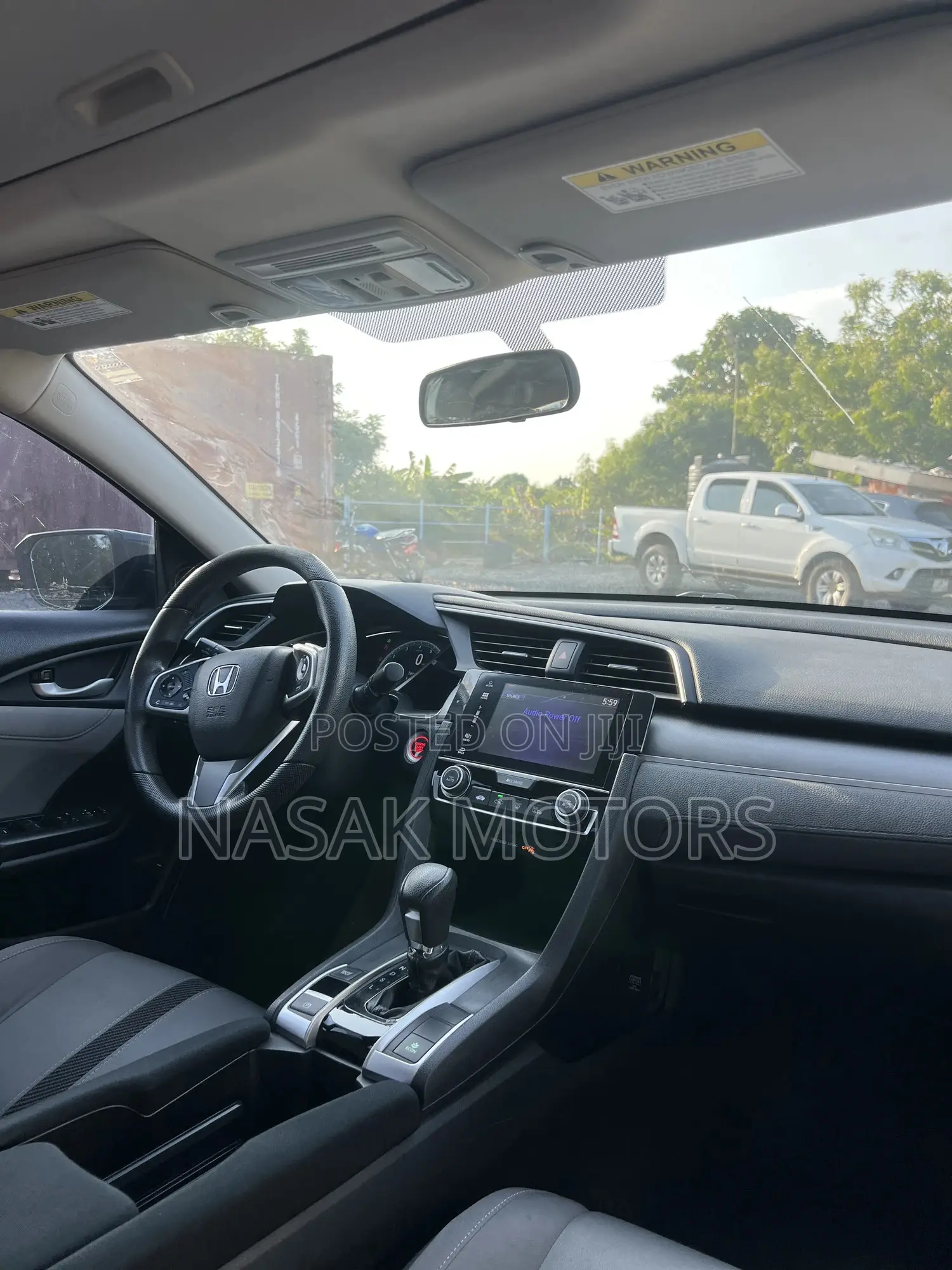 Honda Civic EX 4dr Sedan (2.0L 4cyl) 2017 Gray