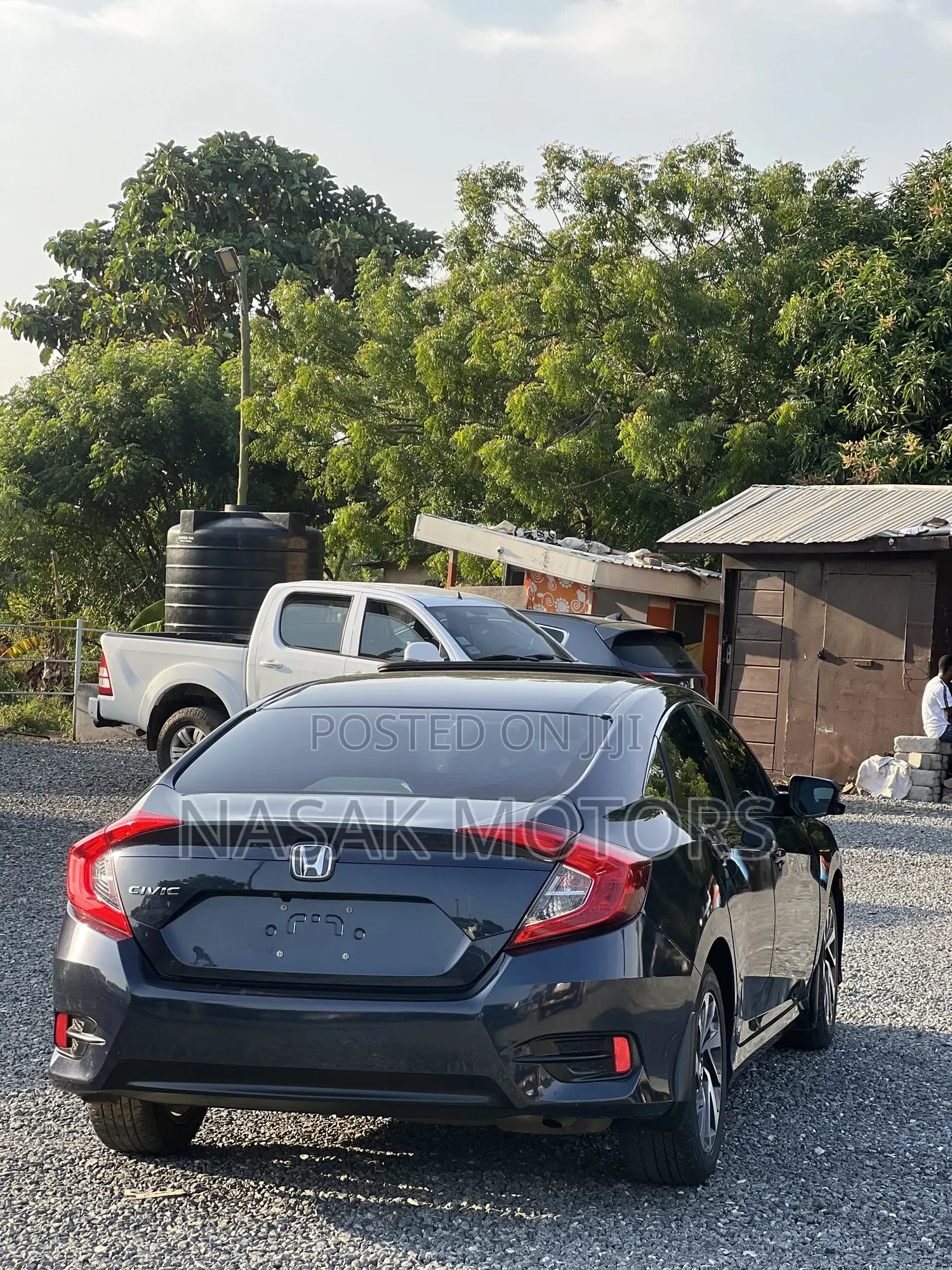 Honda Civic EX 4dr Sedan (2.0L 4cyl) 2017 Gray