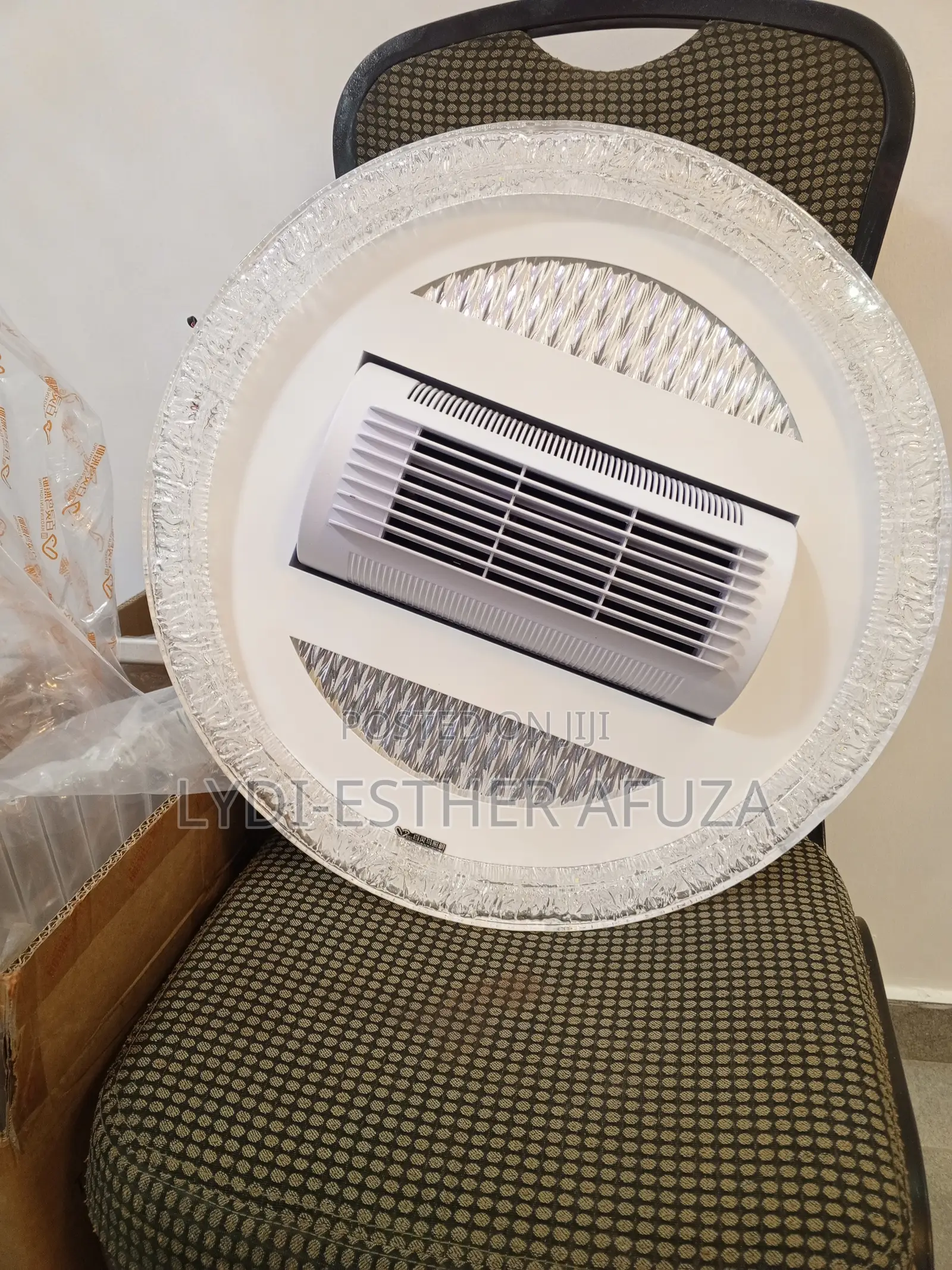 Bladeless Fan With Lights With Remote No Bluetooth