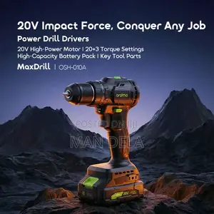 Oraimo Maxdrill 20v Cordless Versatile Power Drill Driver