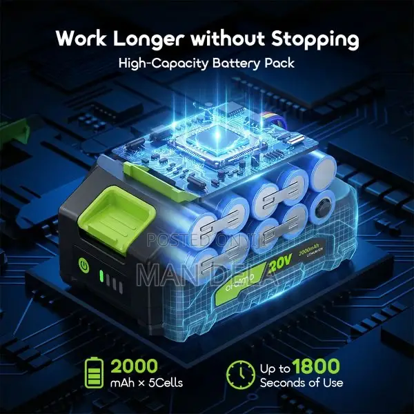 Oraimo Maxdrill 20v Cordless Versatile Power Drill Driver