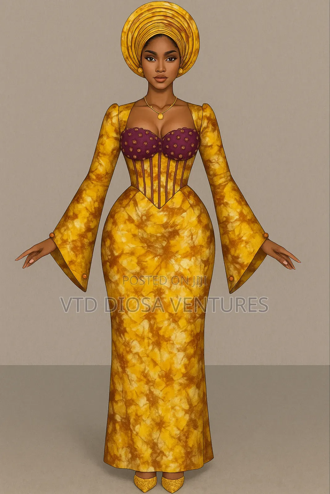 Digital Fashion Sketching Services