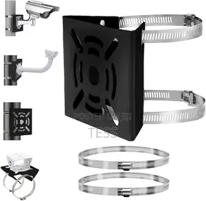 Pole Mount Universal Vertical Bracket for CCTV Camera