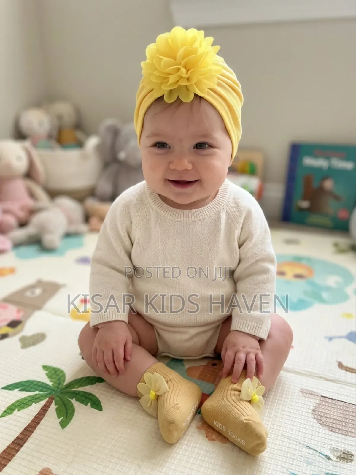 Get Ready to Step Out, Girl Hair Cap With Socks