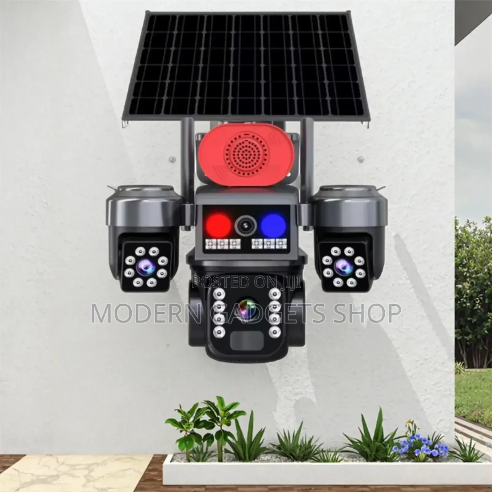 V380 Pro Solar Security CCTV Wireless System