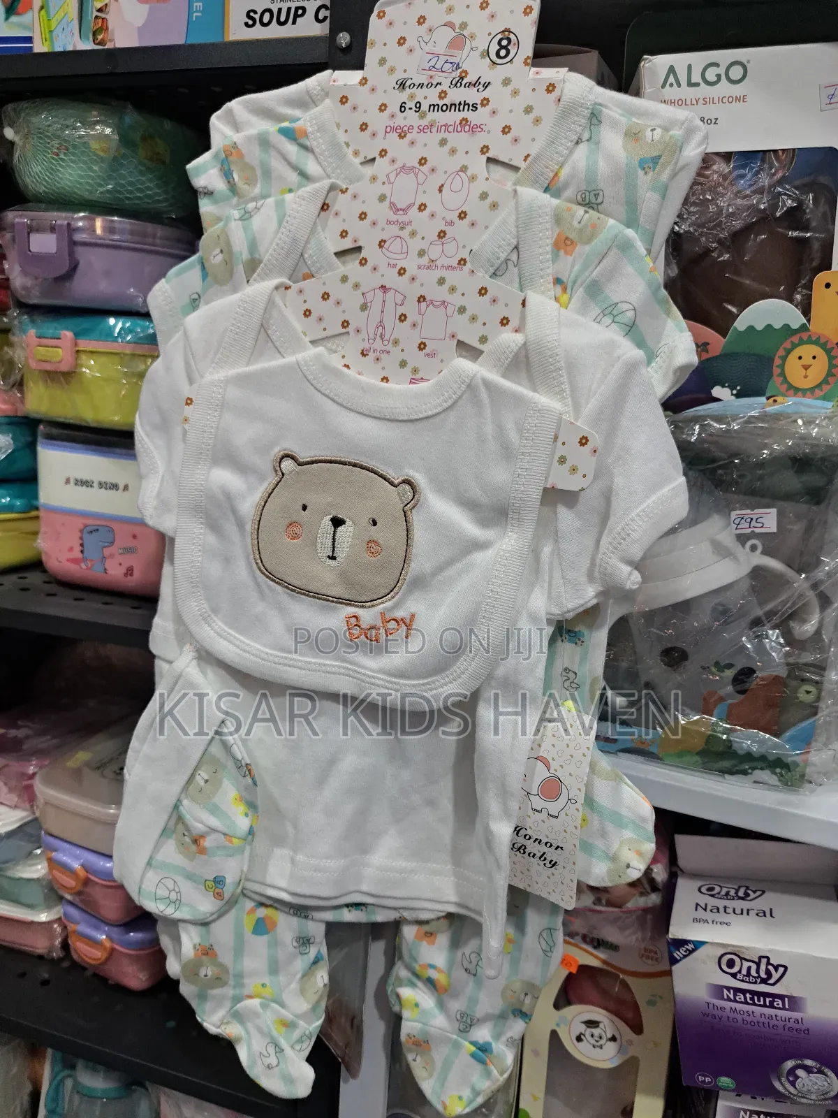Cute for Baby 8 Pieces Clothing Set 3 to 6months