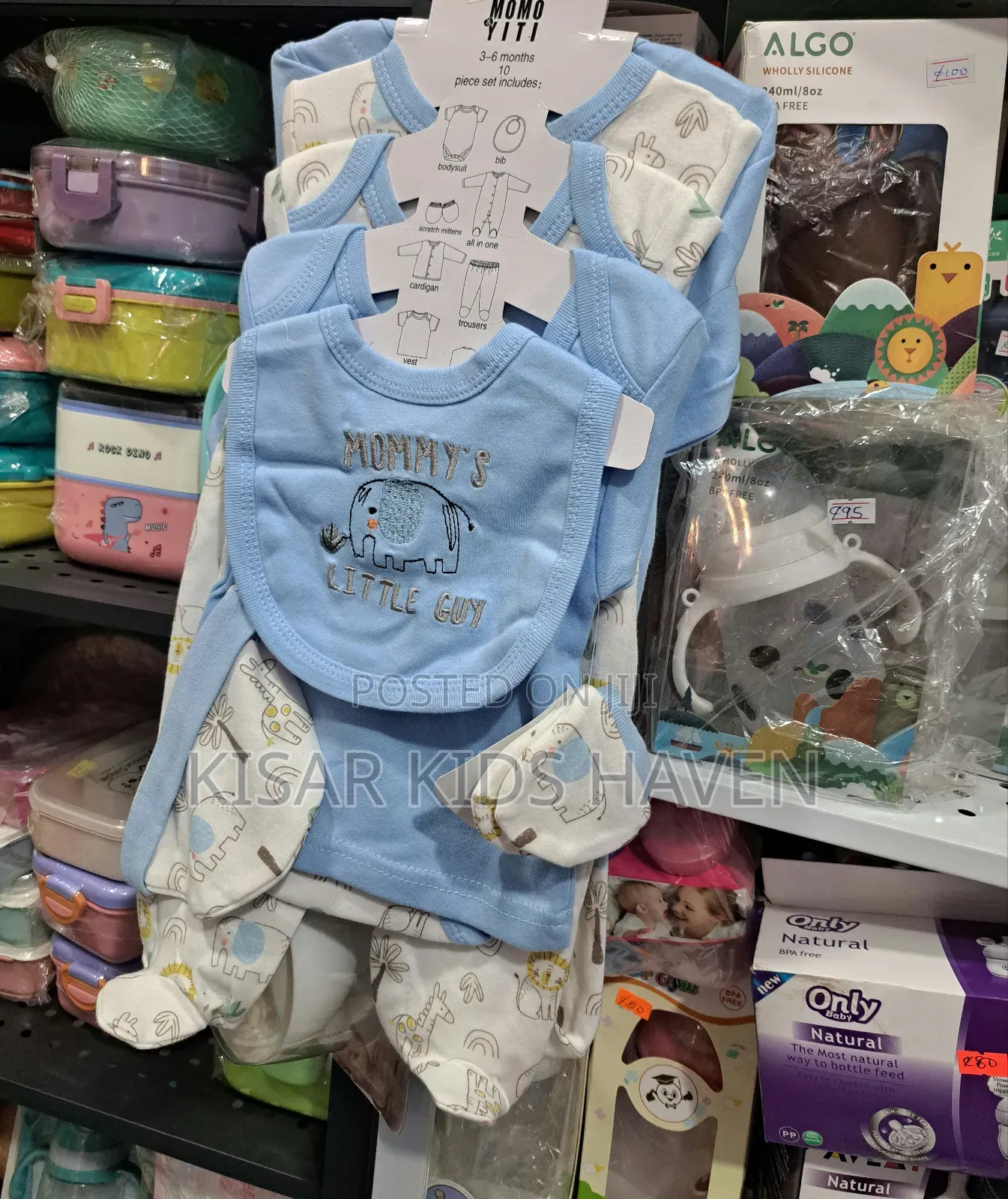 8 Pieces Baby Clothing Set 3 to 6months