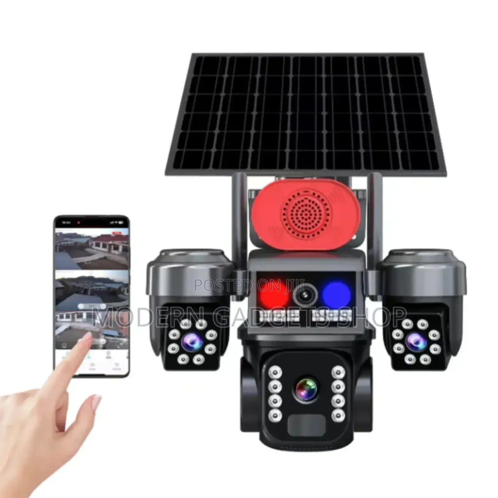 4g Night Vision Solar Security Camera System